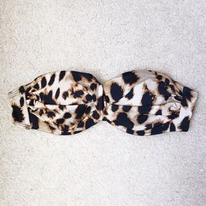 Victoria’s Secret Leopard Swim Top
